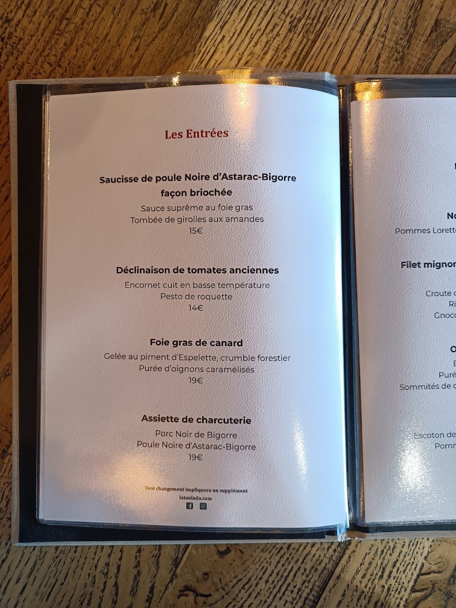 Menu Café Chez Dupont-10